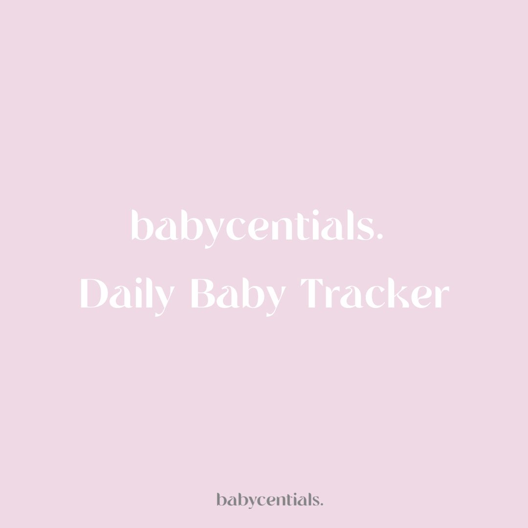 Babycentials Daily Baby Tracker