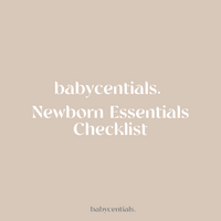 Babycentials Newborn Essentials Checklist