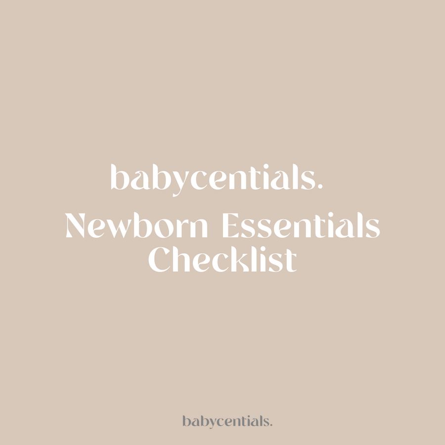 Babycentials Newborn Essentials Checklist