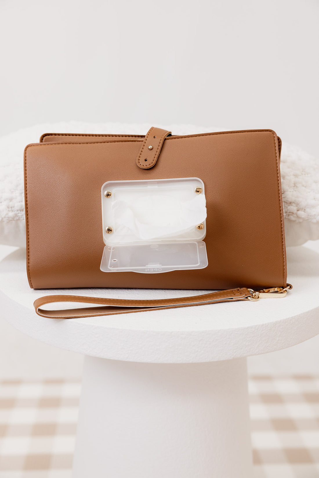 Leather Nappy Wallet